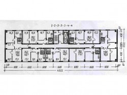 План дома серии 1МГ-601Д