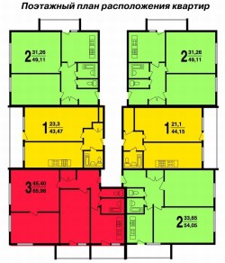 План дома серии II-67 смирновская