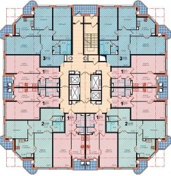 План дома серии И-1782