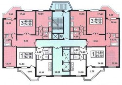 План дома серии ПД-4